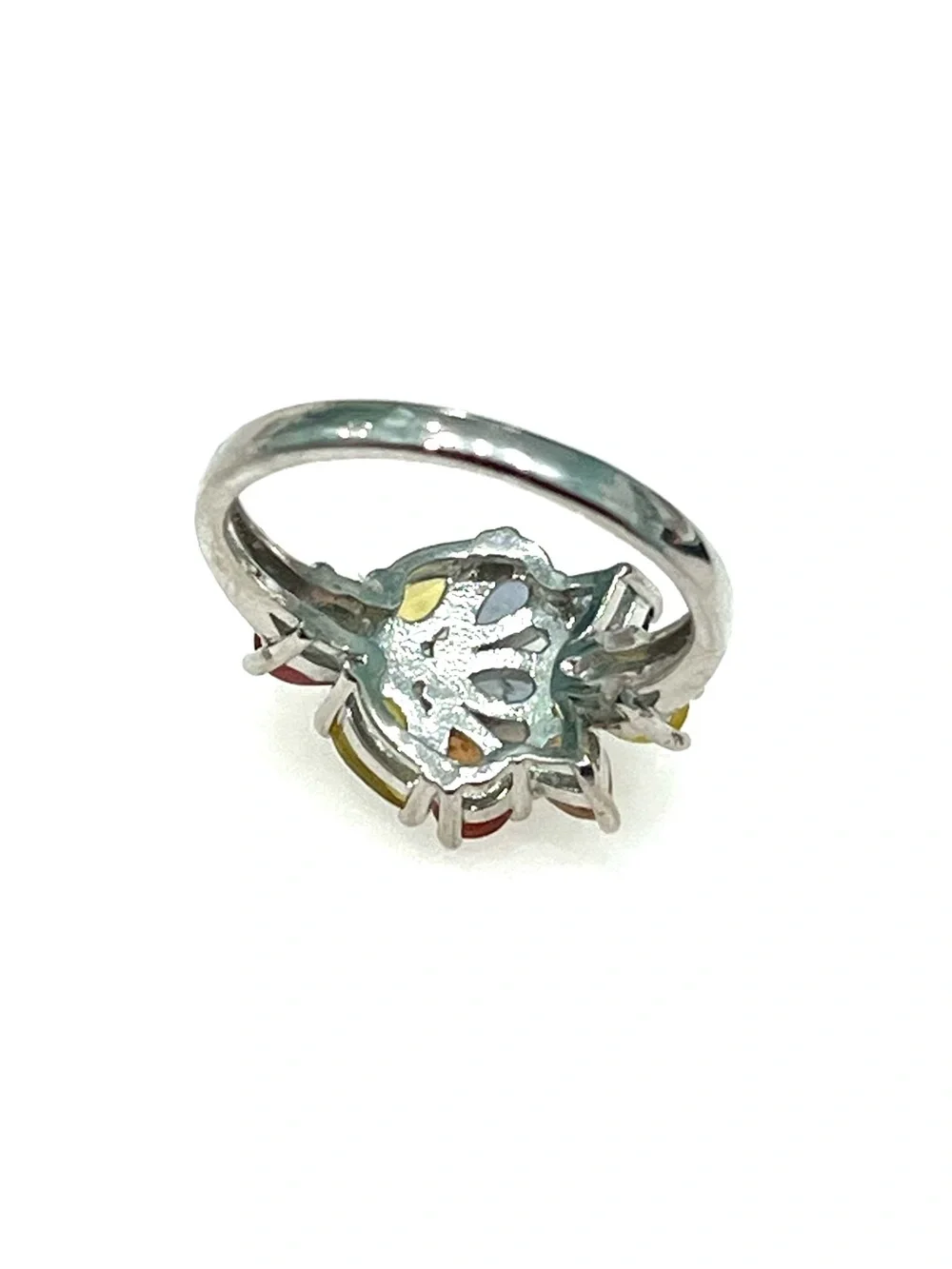 Natural Sapphires 14KGP Ring